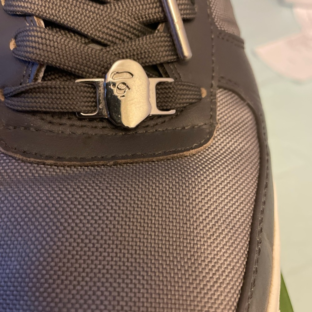 Bape Gray Sneakers for Casual Style - Picture 15 of 16